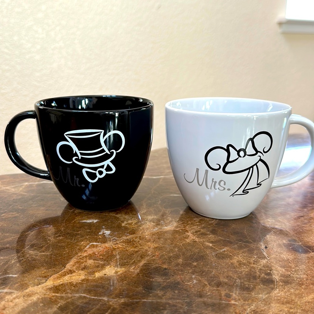 Mickey and Minnie Wedding mugs
